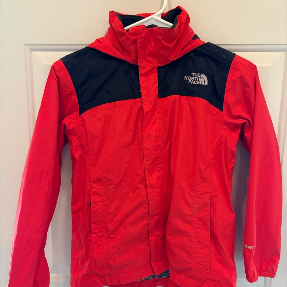 The North Face HyVent Hooded Rain Jacket Size M (7/8)